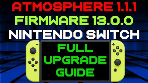 mesosph&232;re was updated to reflect the latest official kernel. . Atmosphere update switch